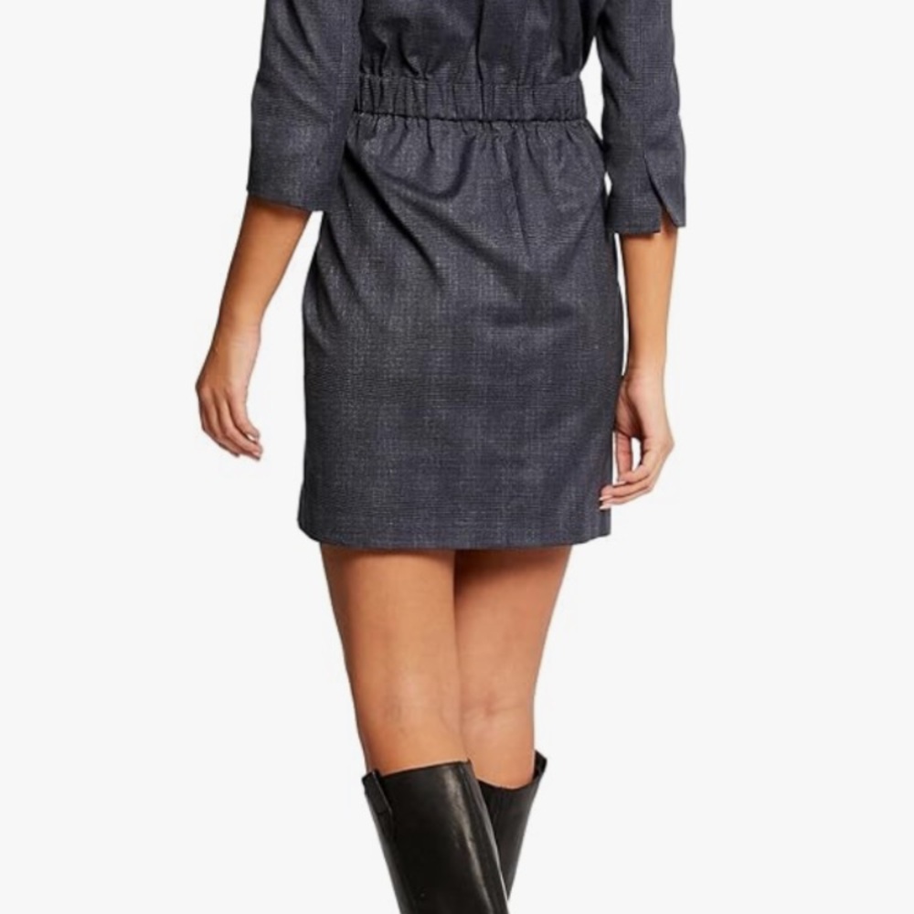 Morgan de Toi Dark Blue Mini Skirt